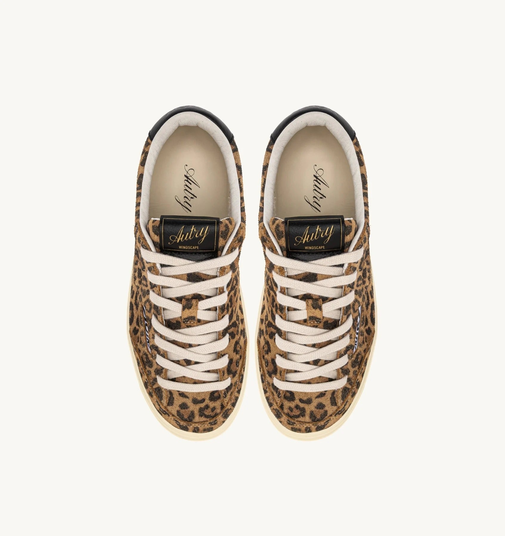 Autry Windscape Low SCLW-DY01 Sneakers Donna Leopard Nero