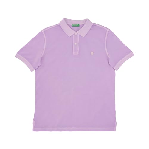 Benetton polo uomo in piquet cotone organico