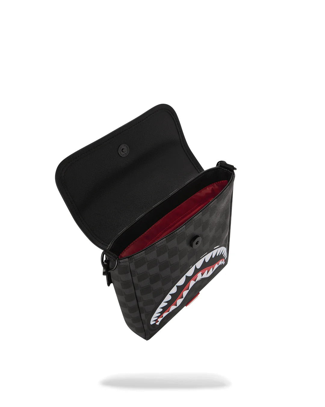 Sprayground 910B8946NSZ borsa tracolla nero Sharks in Paris