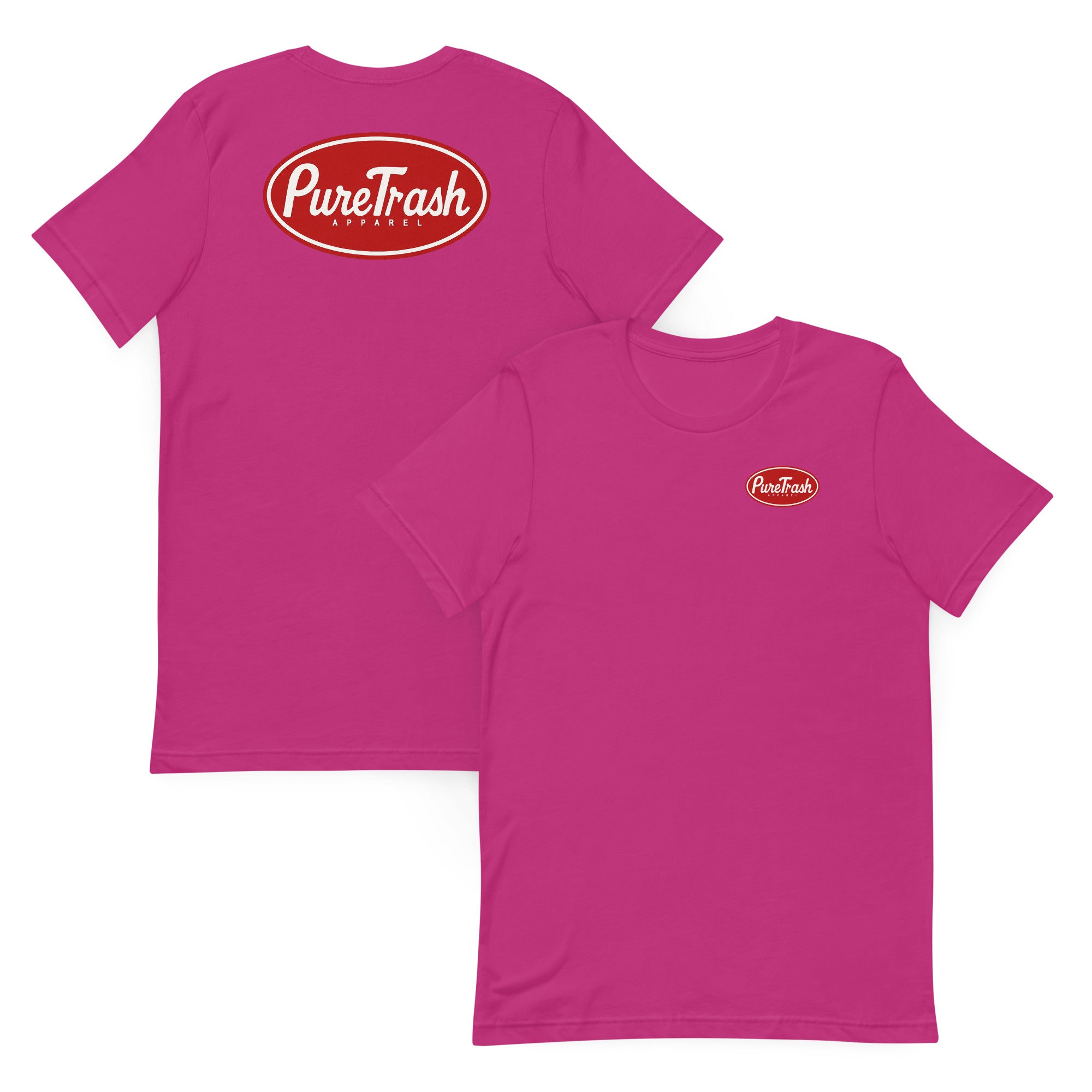 Pure Trash Peterbilt Parody t-shirt uomo cotone