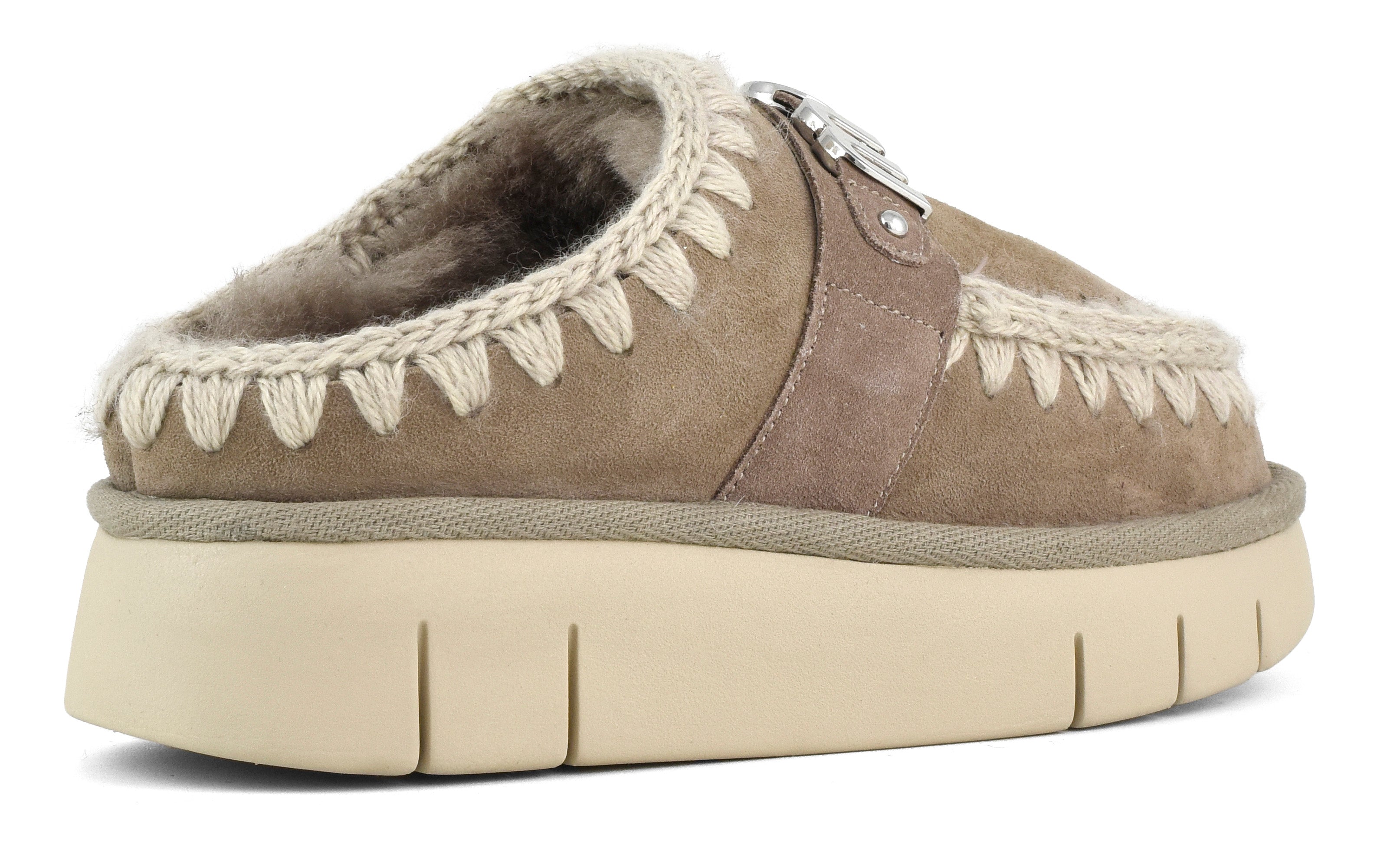 Mou Bounce Clog FW531001A ciabatta grigio montone
