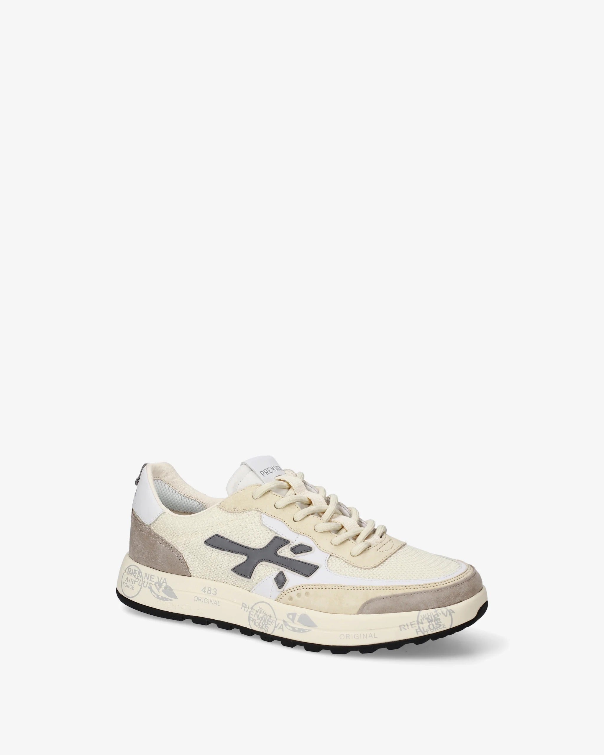 Premiata Nous 8064 sneakers uomo beige nylon