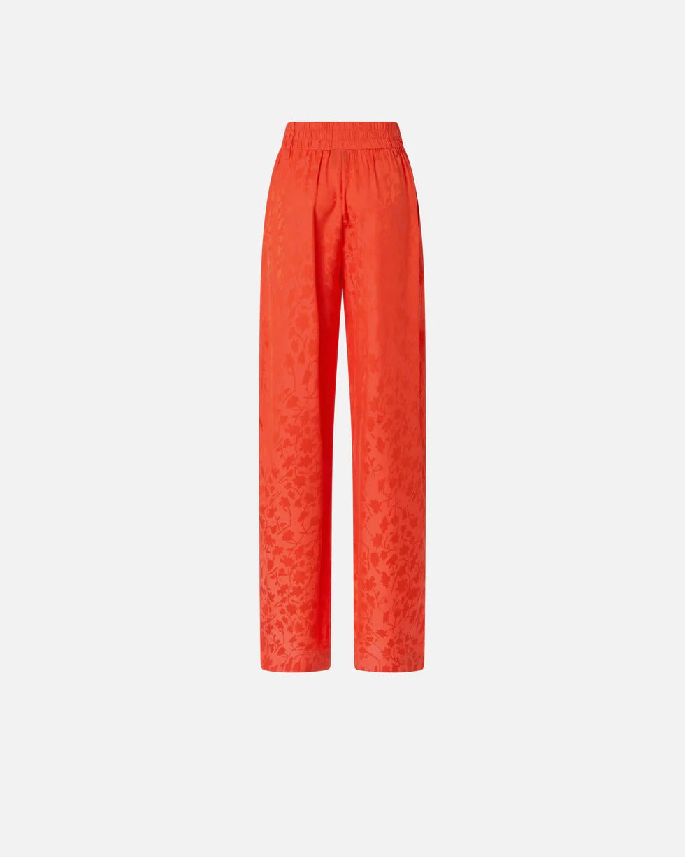 Pinko Bedonia 106802 Pantalone Donna Arancio Floreale