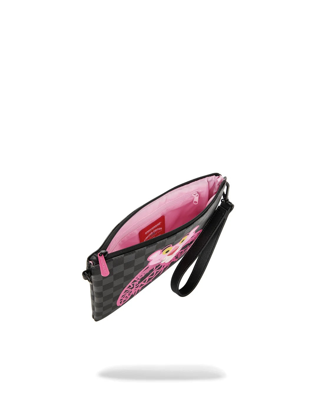 Sprayground 910B8959NSZ Pochette PVC Nero Rosa Pink Panther