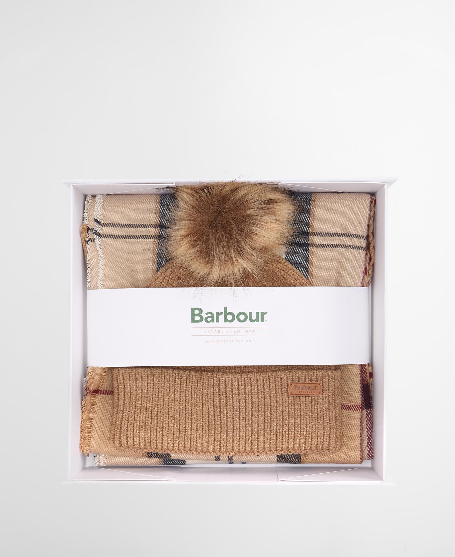 Barbour Dover Hailes LGS0054 set donna tartan sciarpa