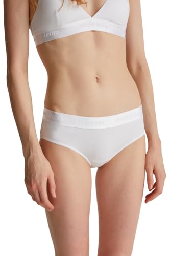 Benetton Slip 3OP81S01L Fianco Alto Cotone Organico Donna