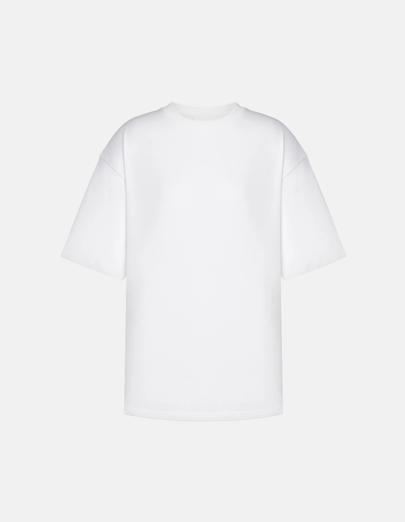 Dondup DS074 Jersey T-Shirt Donna Bianco Regular