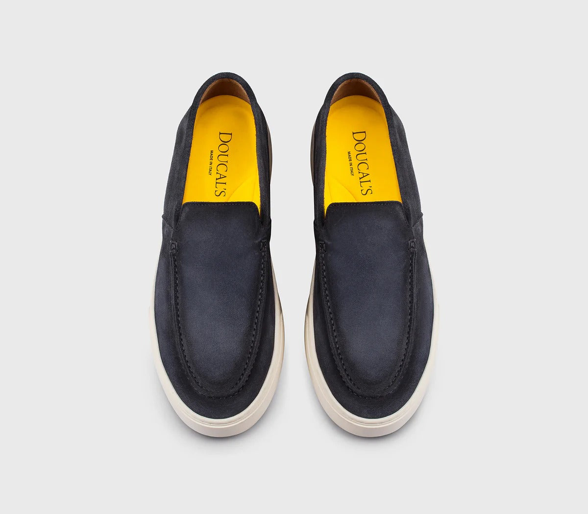 Doucal's DU3547STEVUY260 Mocassino Juke Blu Scamosciato