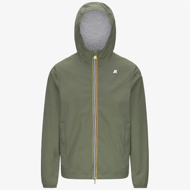 K-Way Jack K3123UW Giubbino Uomo Green Lichen Nylon