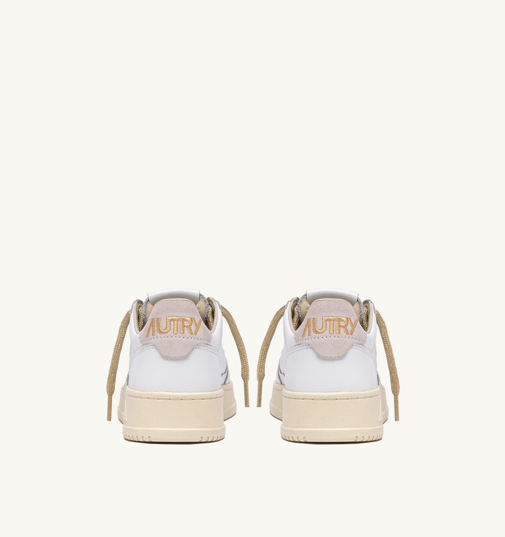 Autry Medalist AULW-SW01 sneakers bianche oro