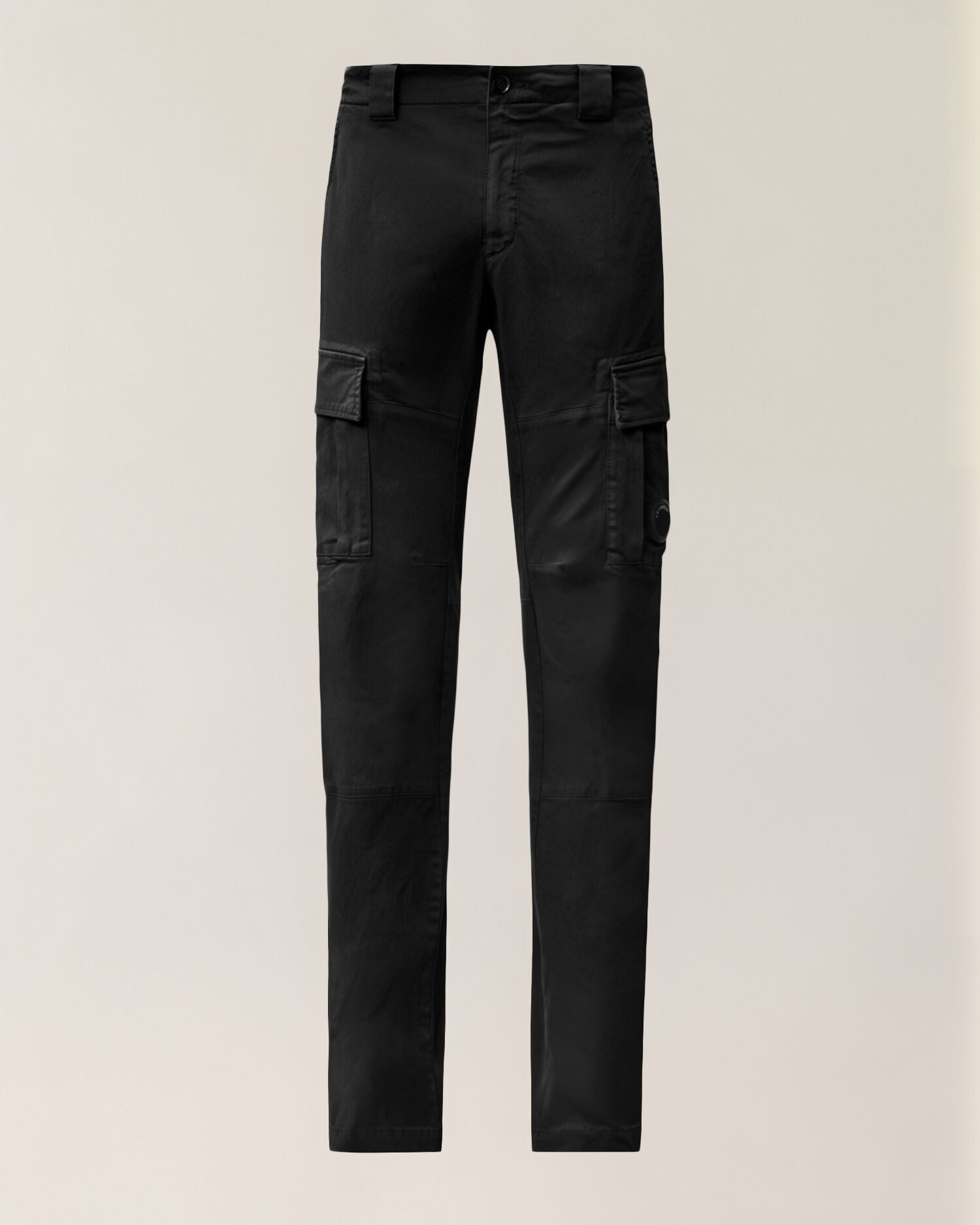 C.P. Company 21CMPA731A Pantaloni Cargo Uomo Nero Stretch