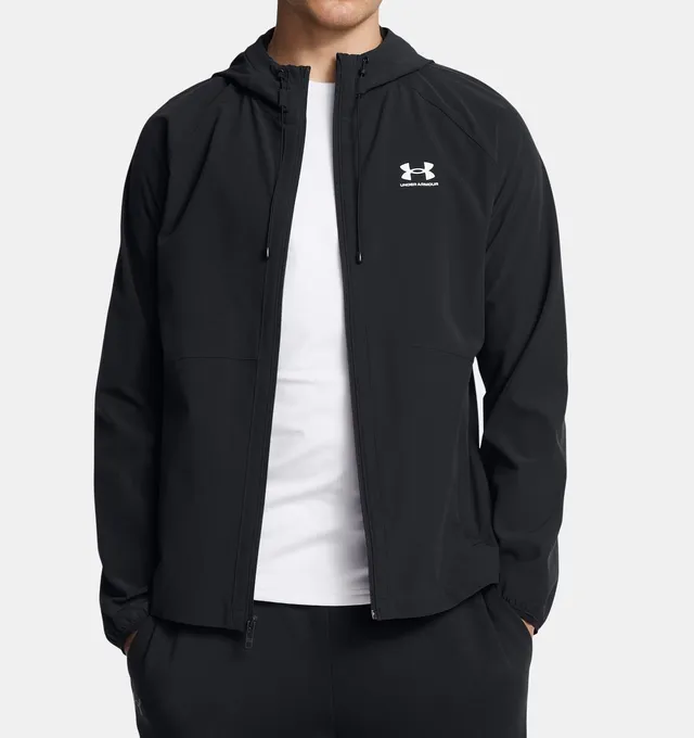 Under Armour 77-6003001 Giacca Windbreaker Nera Idrorepellente