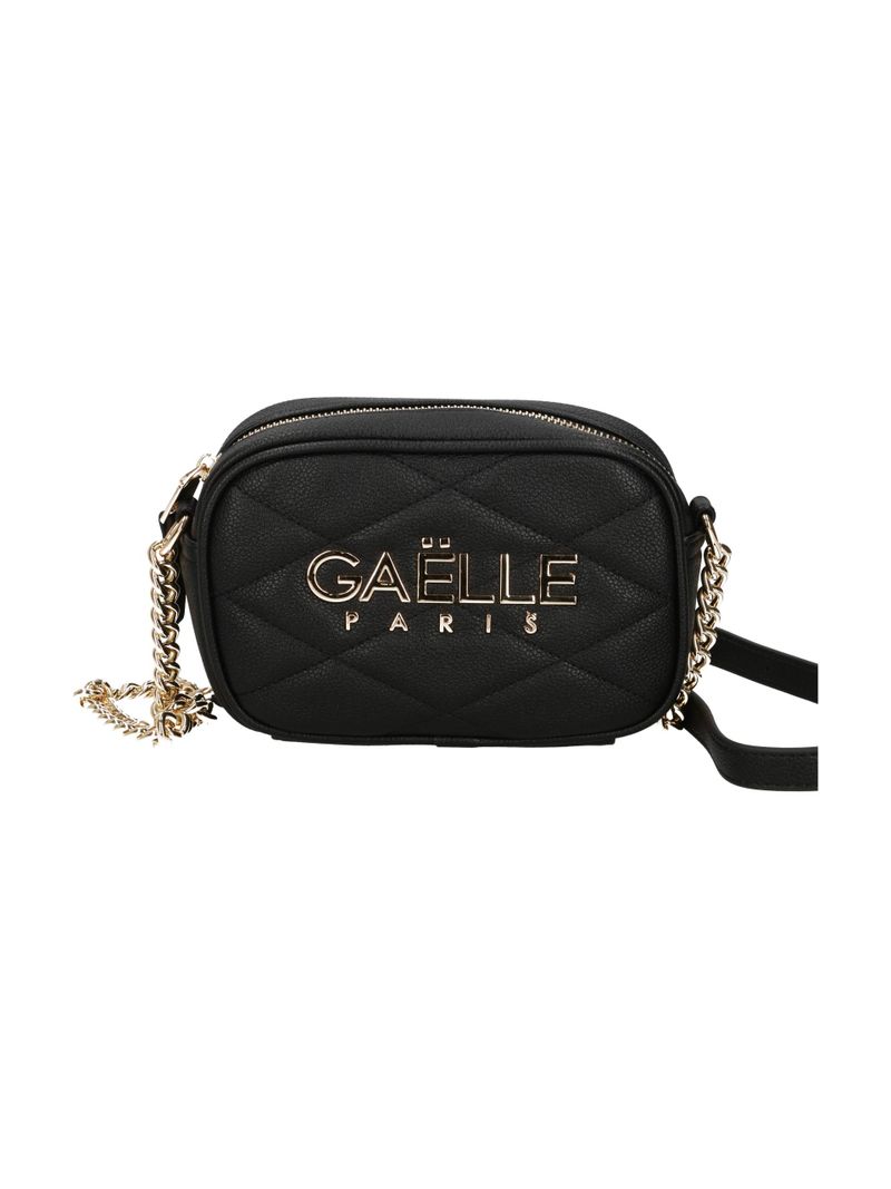 Gaelle Paris GAACW03080 Borsa Mini Camera Bag nera trapuntata