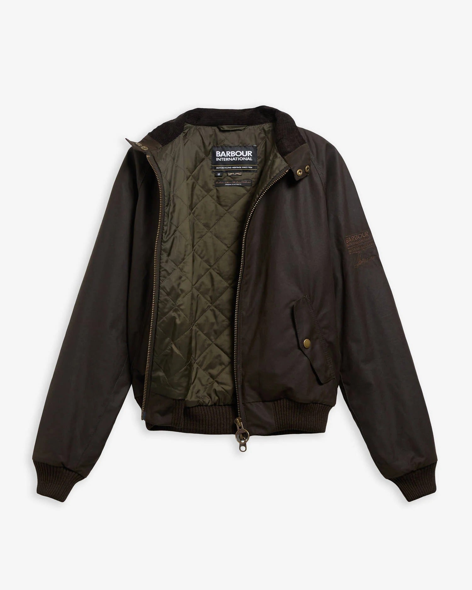 Barbour Merchant MWX0465 Giacca Uomo Olive cerata