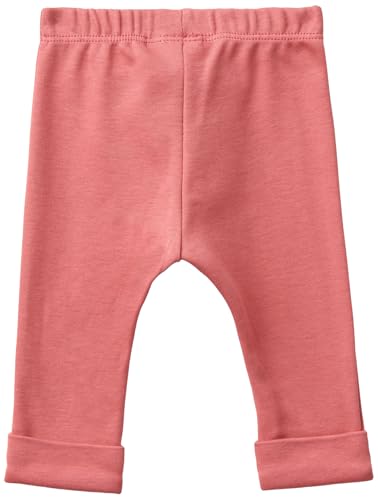 Benetton Leggings Rosa Cotone Vita Elastica Taglia 50
