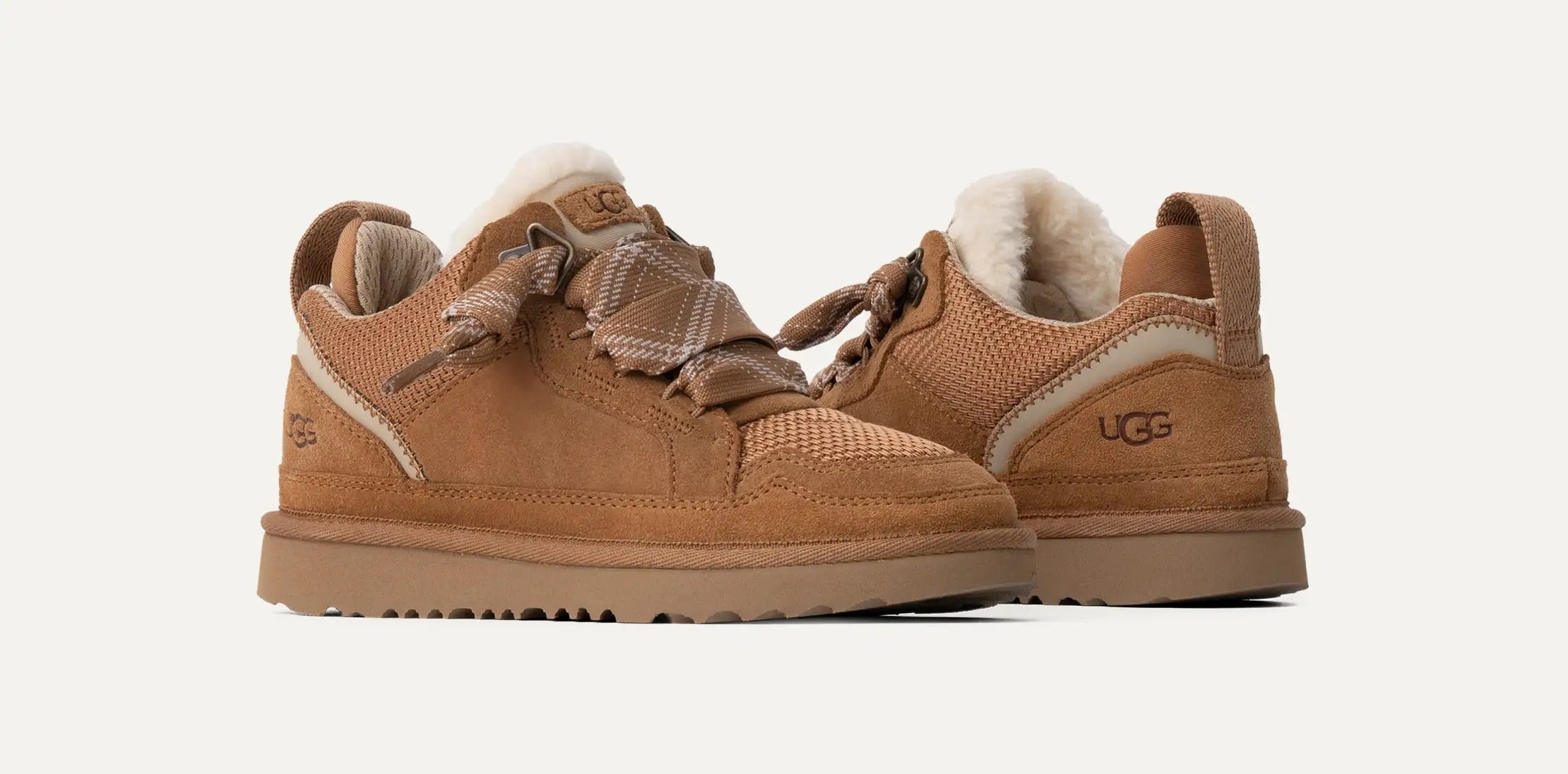 UGG Lowmel 1152410K sneakers bambino camoscio chestnut
