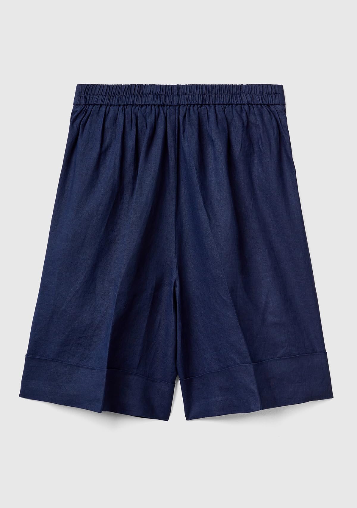 Benetton Bermuda Donna Lino Pantaloncini Taglia XXS