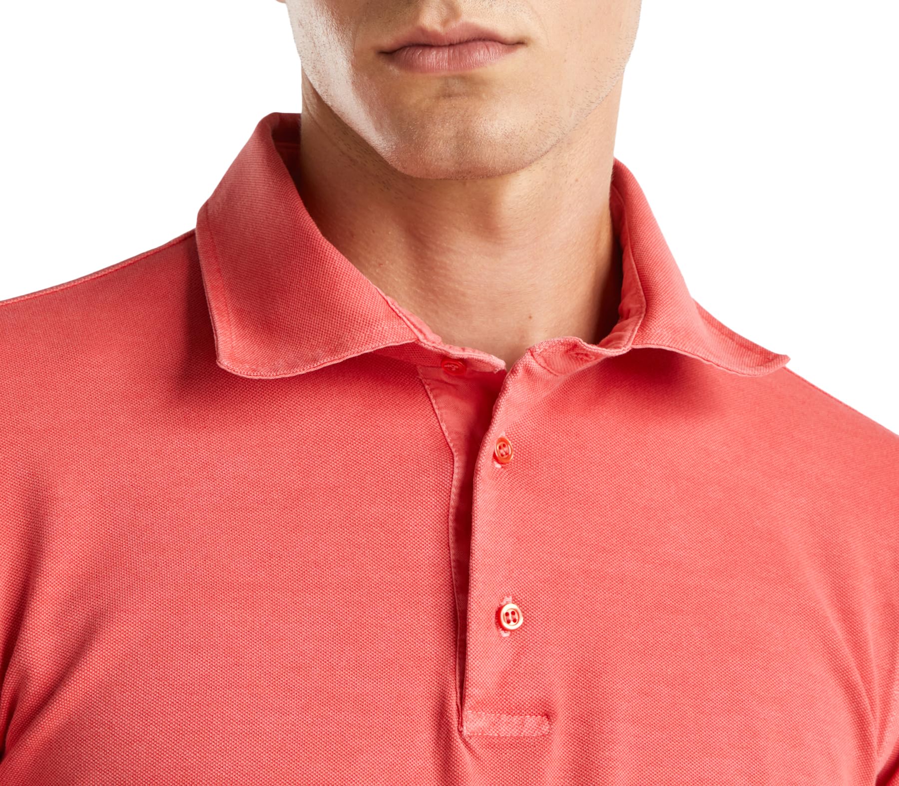 Benetton 3wg9u3026 Polo Uomo Blu Manica Lunga Cotone