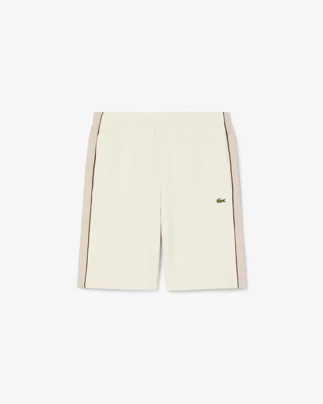 Lacoste GH0893 Shorts Felpati Beige 3RR Uomo