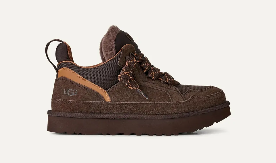 UGG Lowmel 1170750 Sneakers Cocoa Suede Nylon Uomo