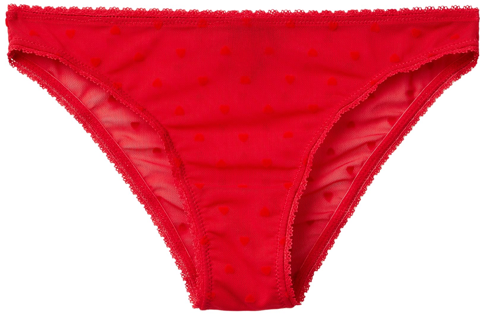 Benetton Intimo Slip Donna Nero XS in Rete Floccata