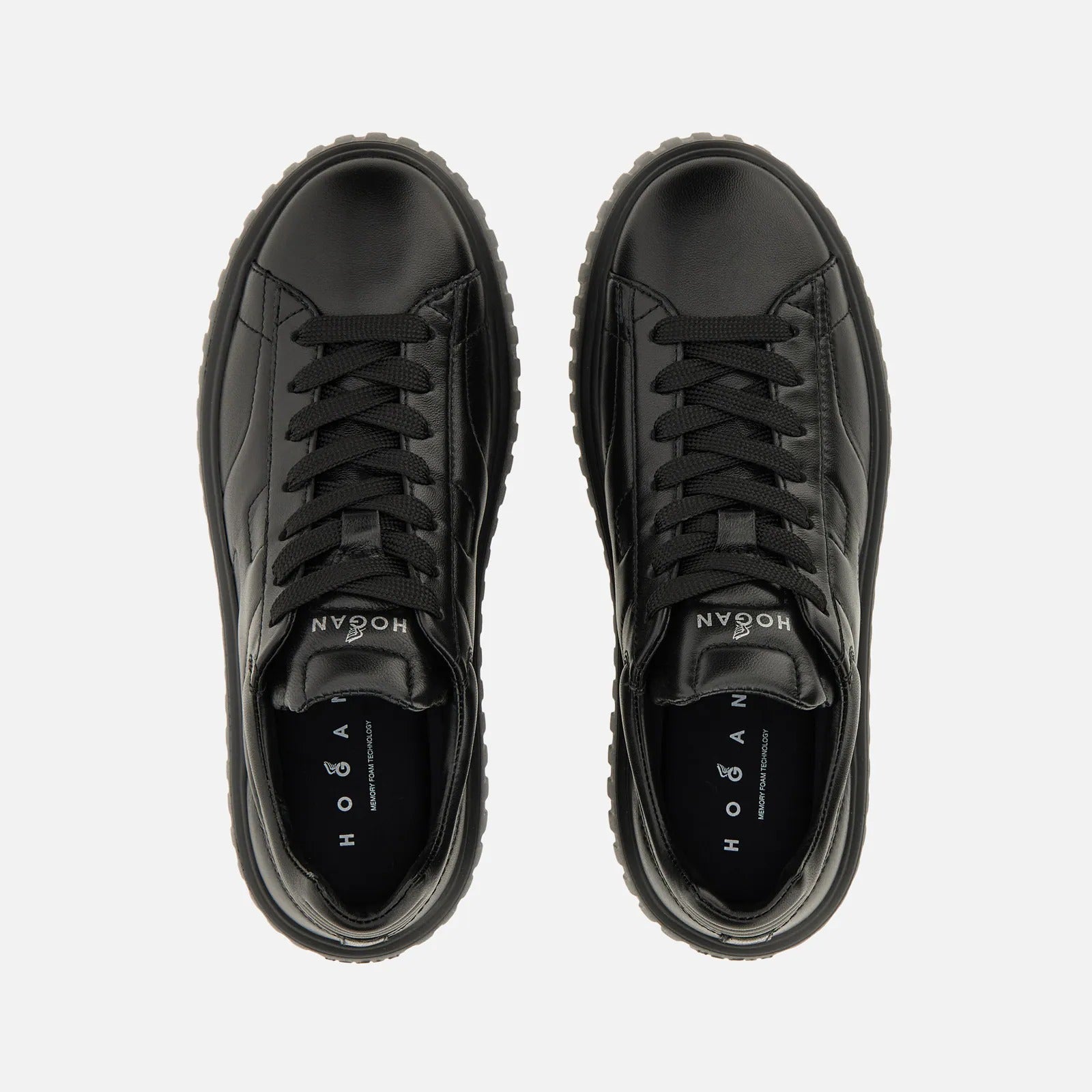 Hogan H-Stripes HXW6450FC60LE Sneakers Nero Nappa Donna
