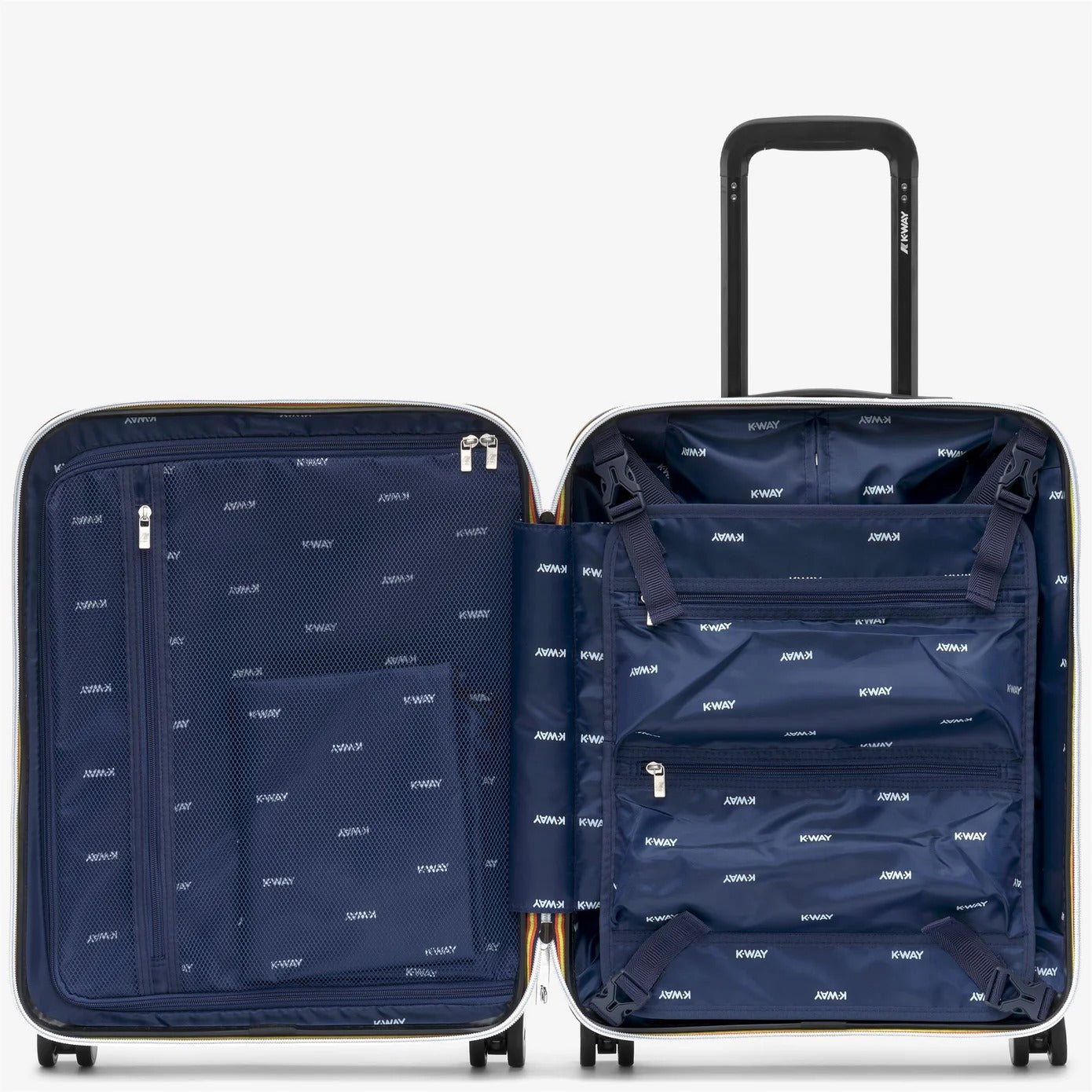 K-Way Eudoxie K4125ZW Trolley Cabina Blu Royal Marine