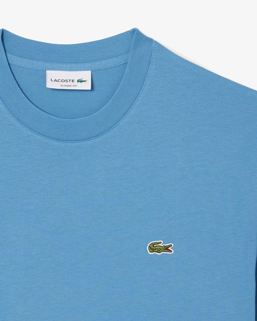 Lacoste TH7318 t-shirt uomo bleu cotone coccodrillo