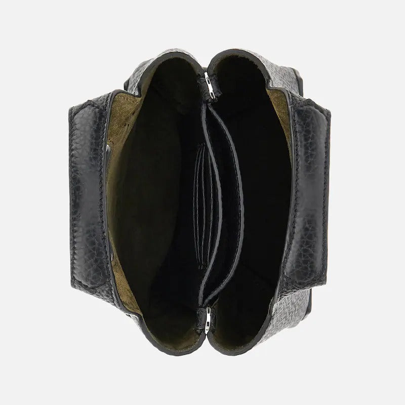 Hogan Shopping Mini KBW01RA0100TH borsa donna nero pelle