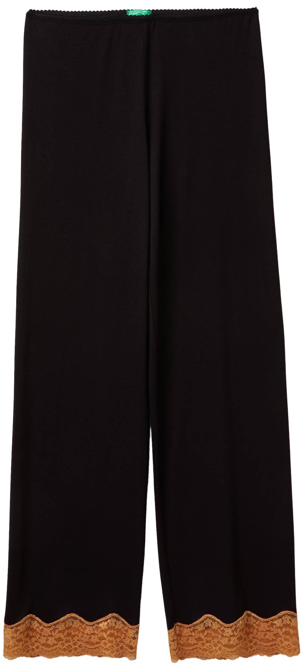 Benetton 3Z123F04A Pantalone Donna Nero XS