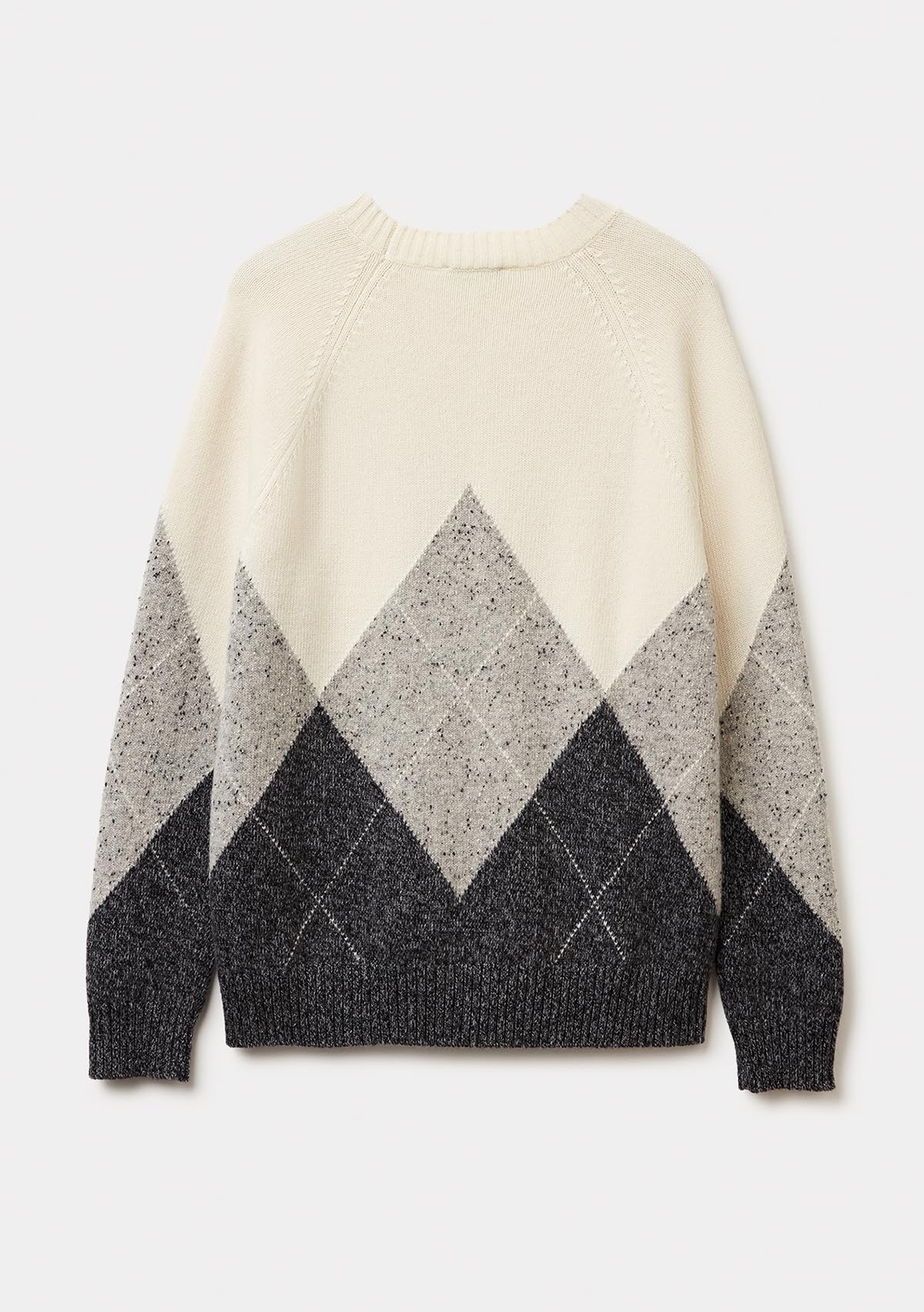 Benetton 1NGVK10B2 Maglione Uomo XS Girocollo Rombi