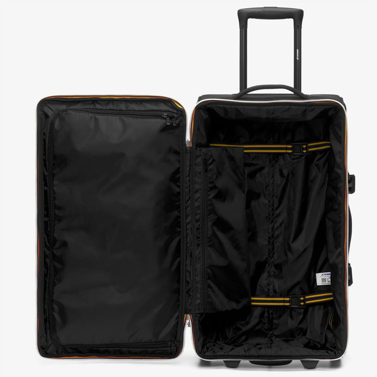 K-Way Blossac Medium K2128NW trolley Black Pure 66 L