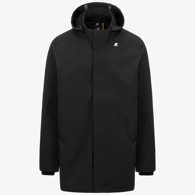 K-Way Duke Bonded K6116YW giacca uomo Black Pure 3 strati