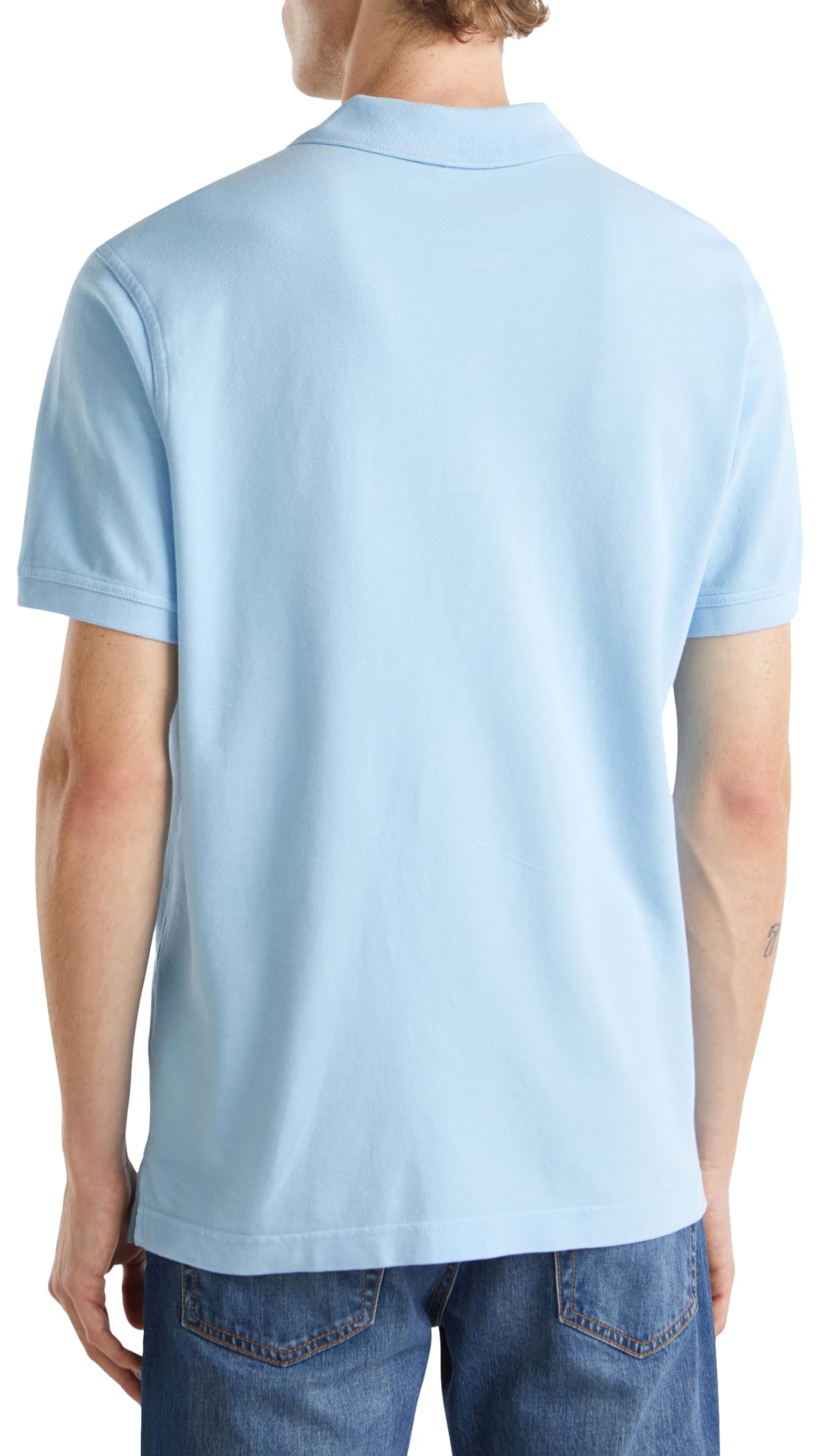 Benetton 3089j3179 maglia polo uomo verde XXL manica corta