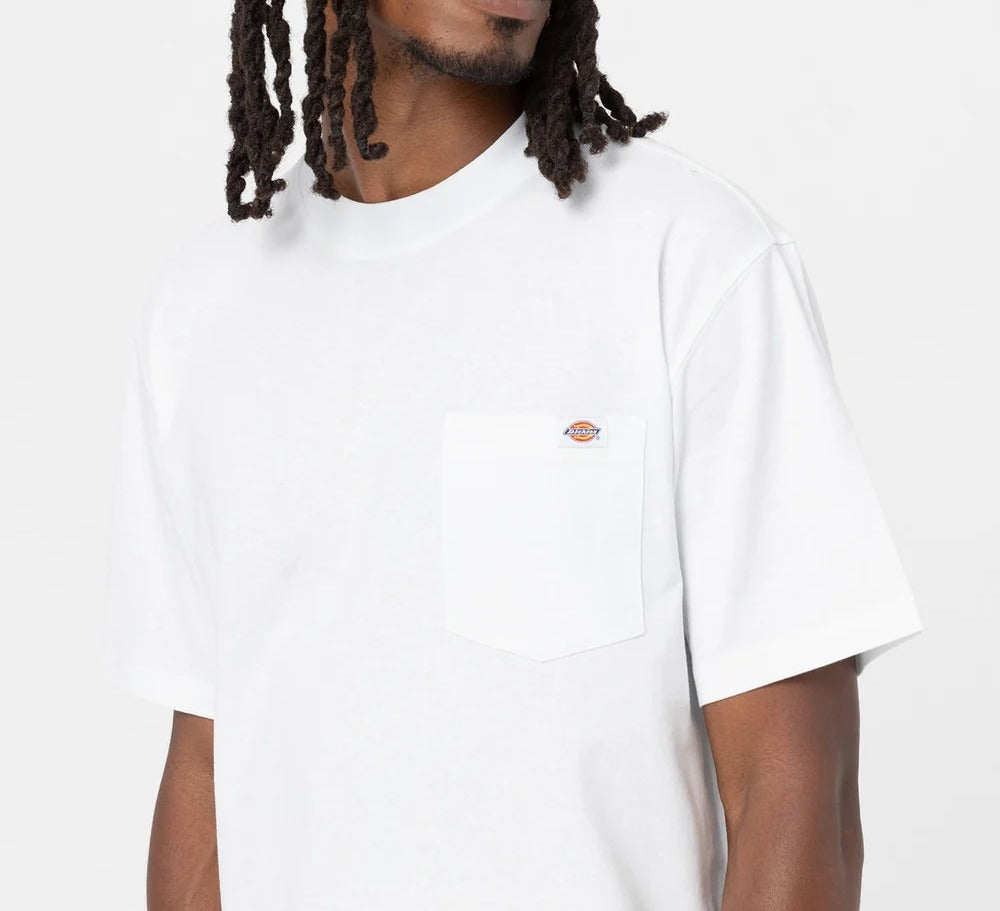 Dickies Luray DK0A4YFC t-shirt bianco taschino