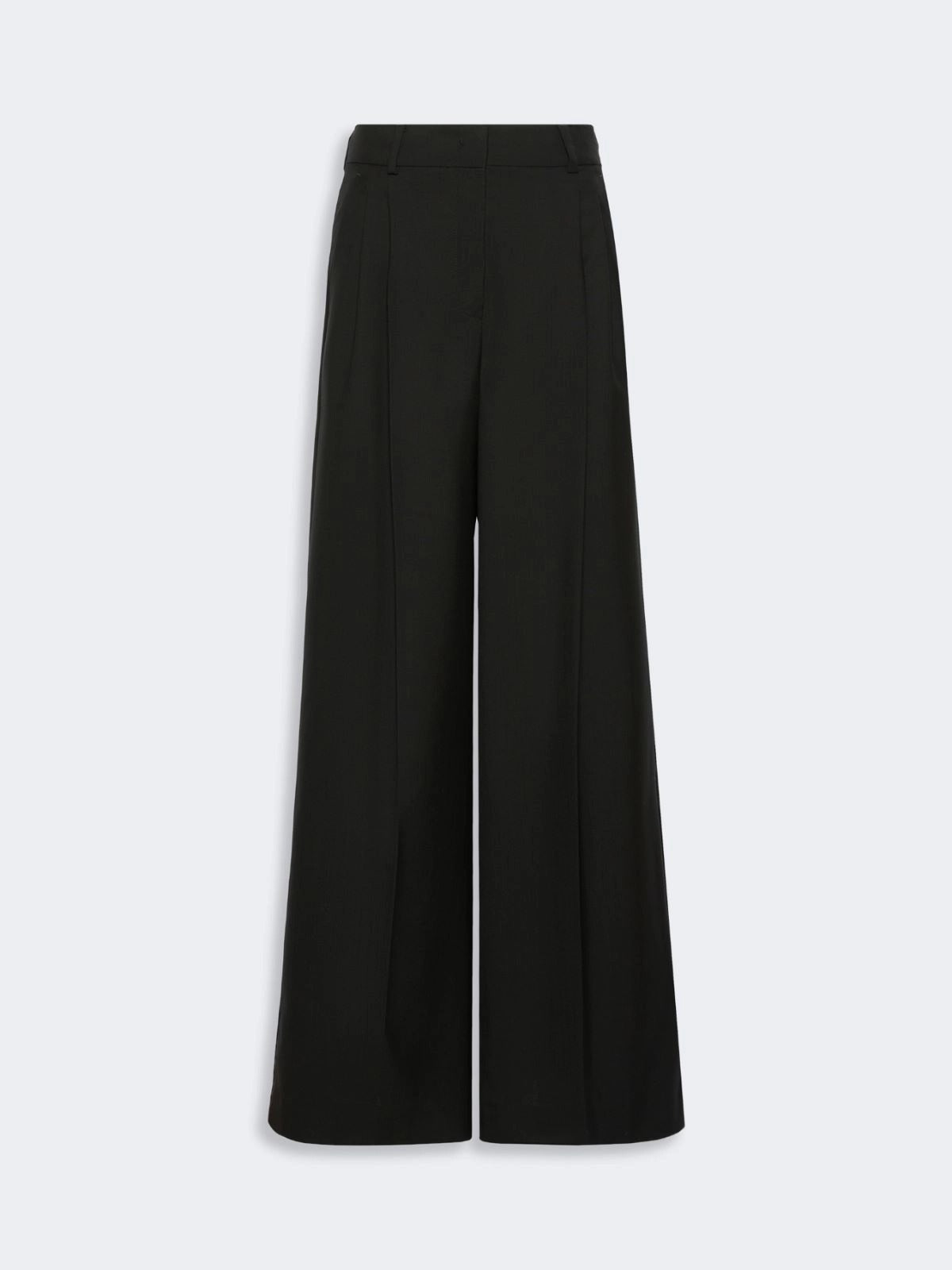 Weekend Max Mara Ovvio Pantalone Donna Nero Lana