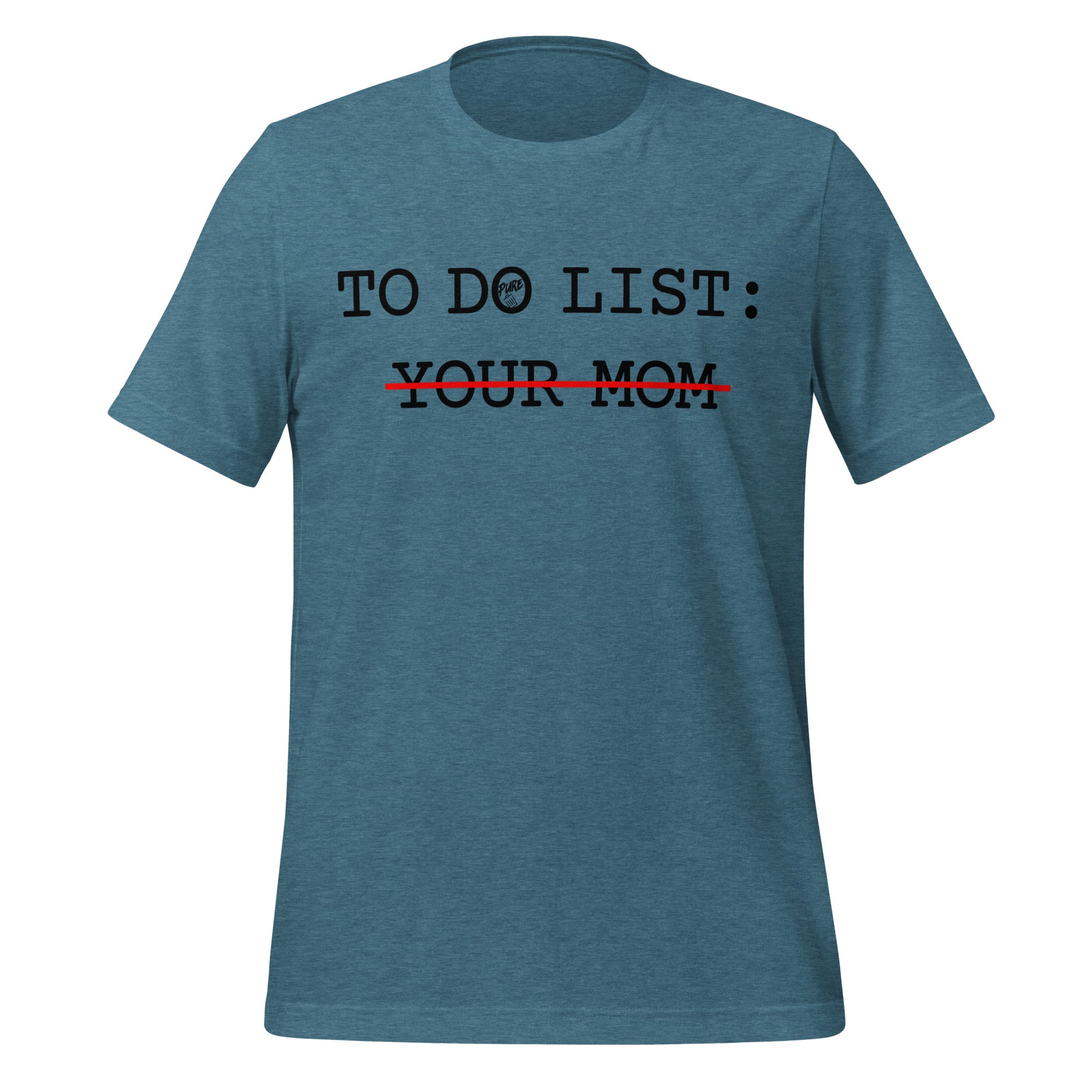 Pure Trash To Do List Your Mom t-shirt uomo cotone