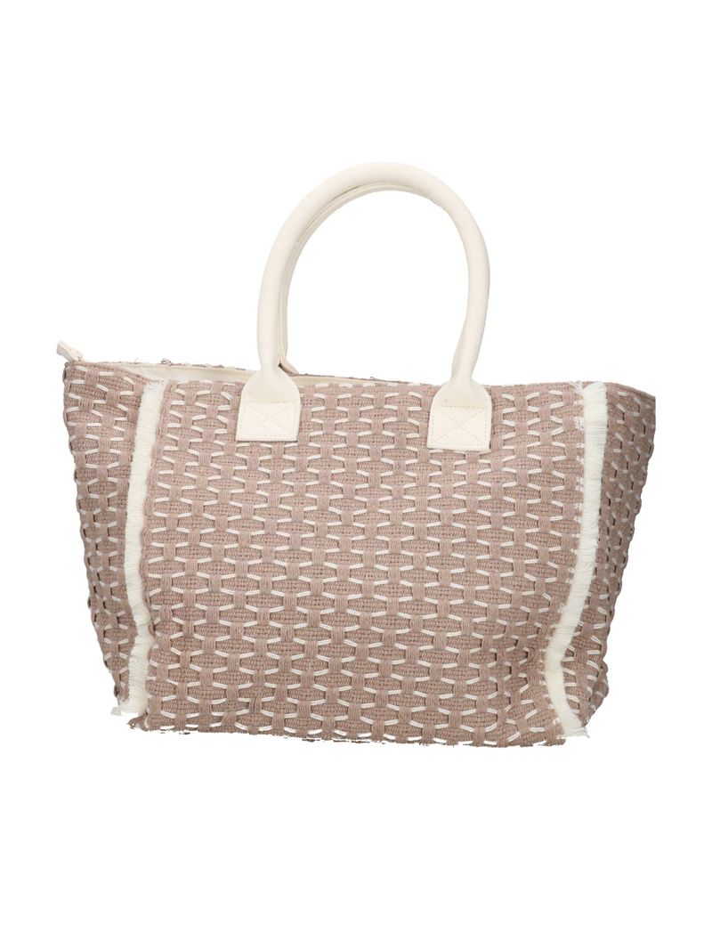 Gaelle Paris GAACW03182 Maxi Shopper Beige Cotone