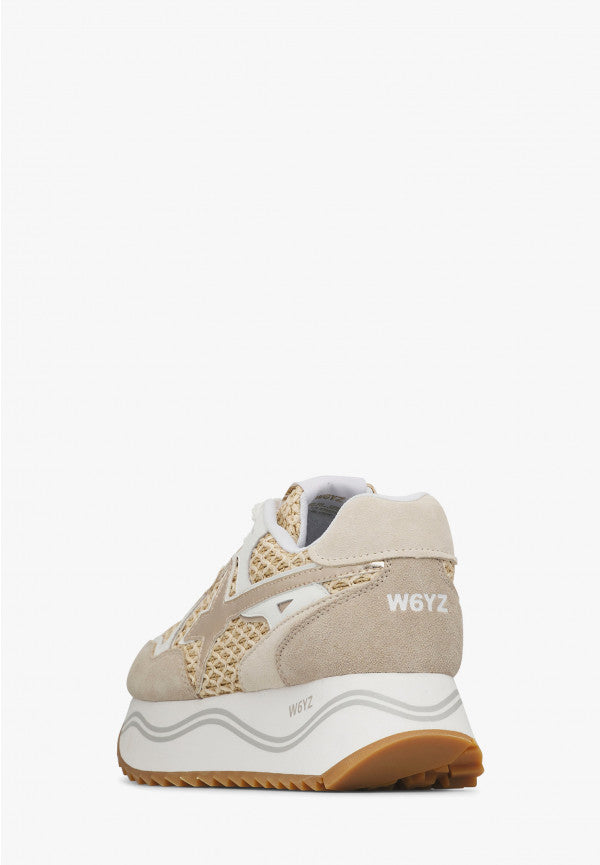 W6YZ Deva W 2017405 54 sneakers donna cipria bianco platform