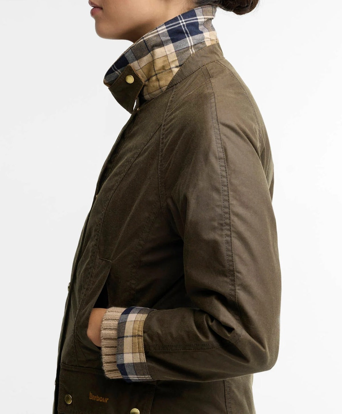 Barbour Beadnell LWX1596 giacca donna cerata beech
