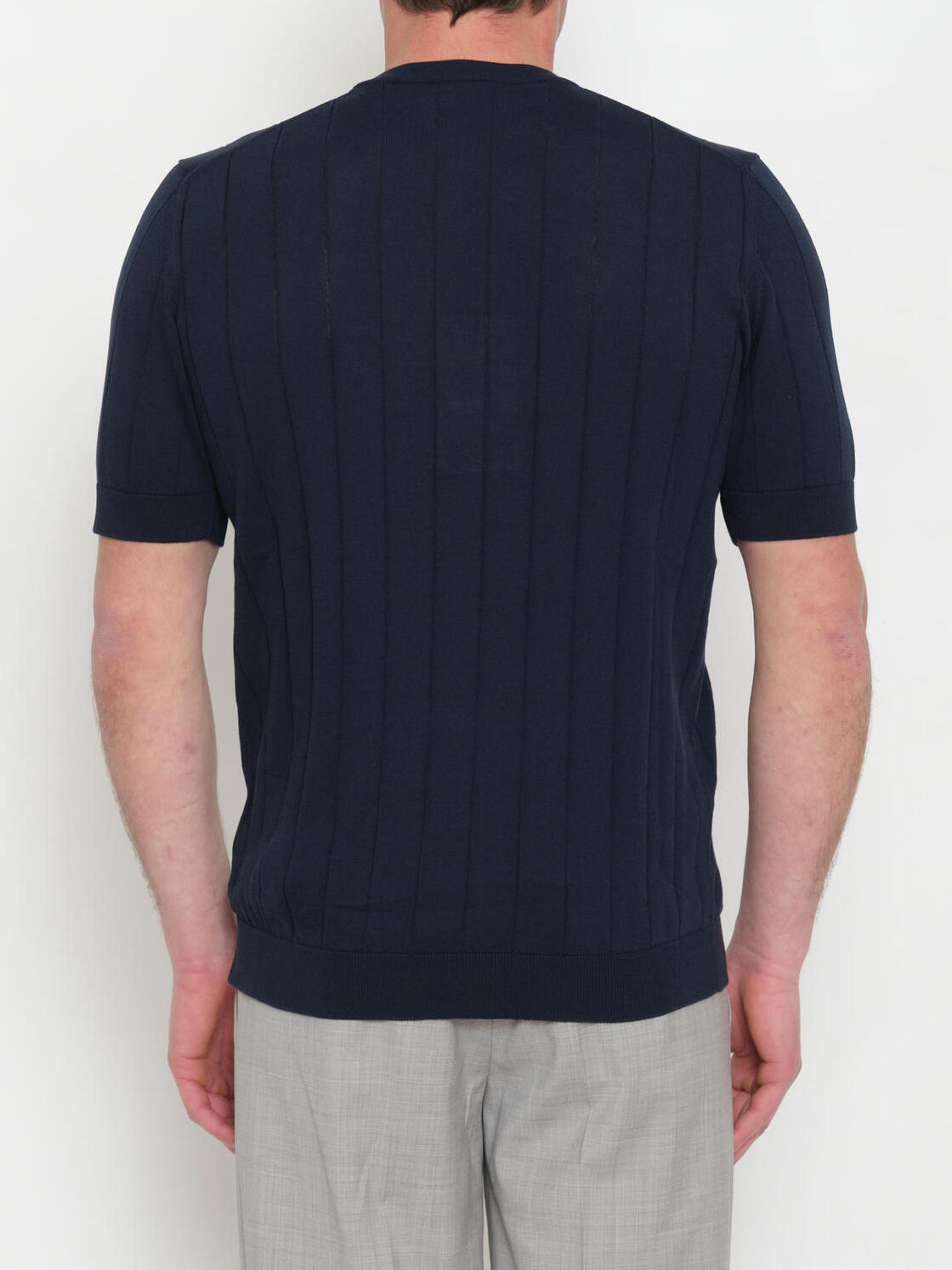 Filippo De Laurentiis GC1MC CR14C890 maglia Navy cotone