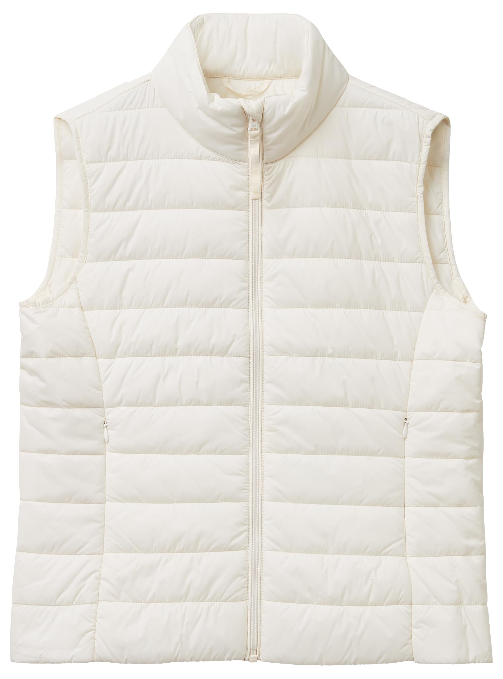 Benetton 2twddj00v Gilet Donna Micropiuma Blu