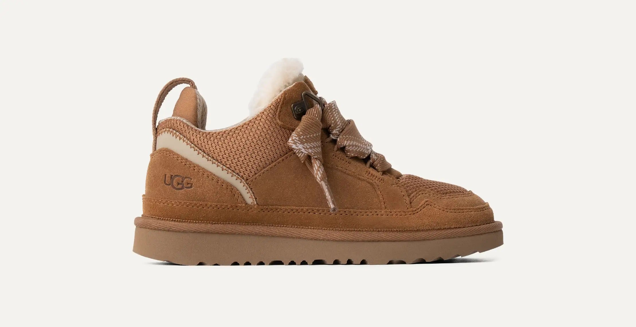 UGG Lowmel 1152410K sneakers bambino camoscio chestnut