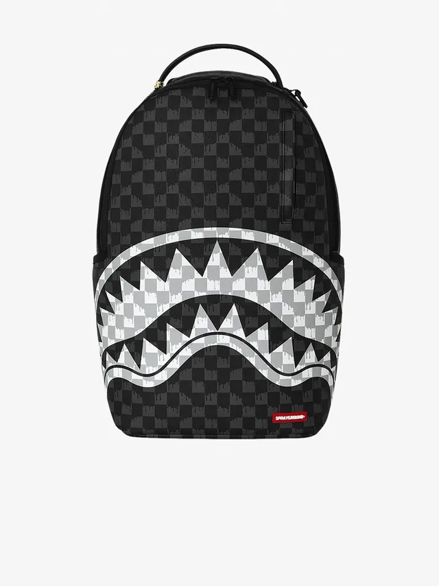 Sprayground 910B8553NSZ Drip Check zaino nero scacchi