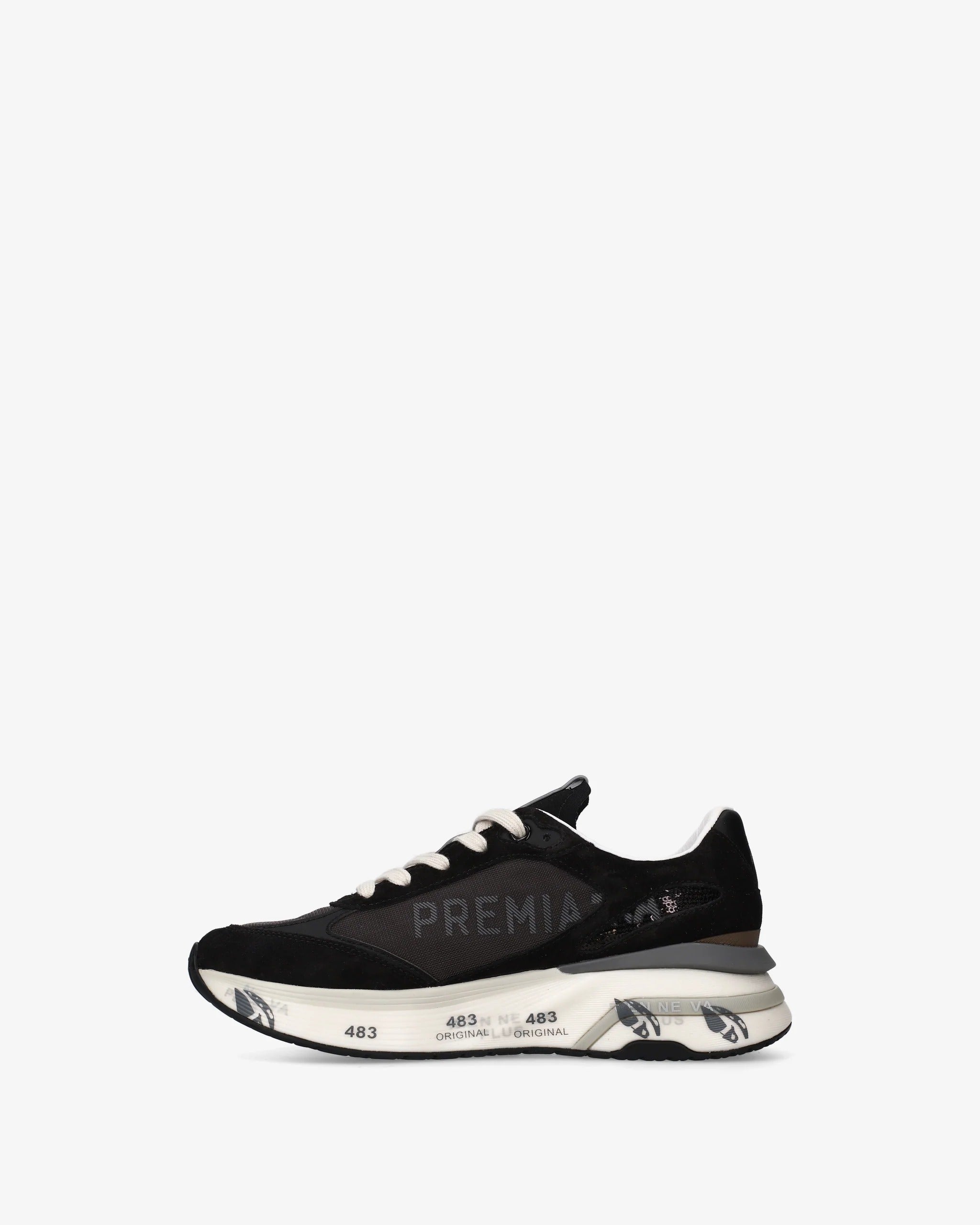 Premiata Moerun D 8304 sneakers donna nero nylon