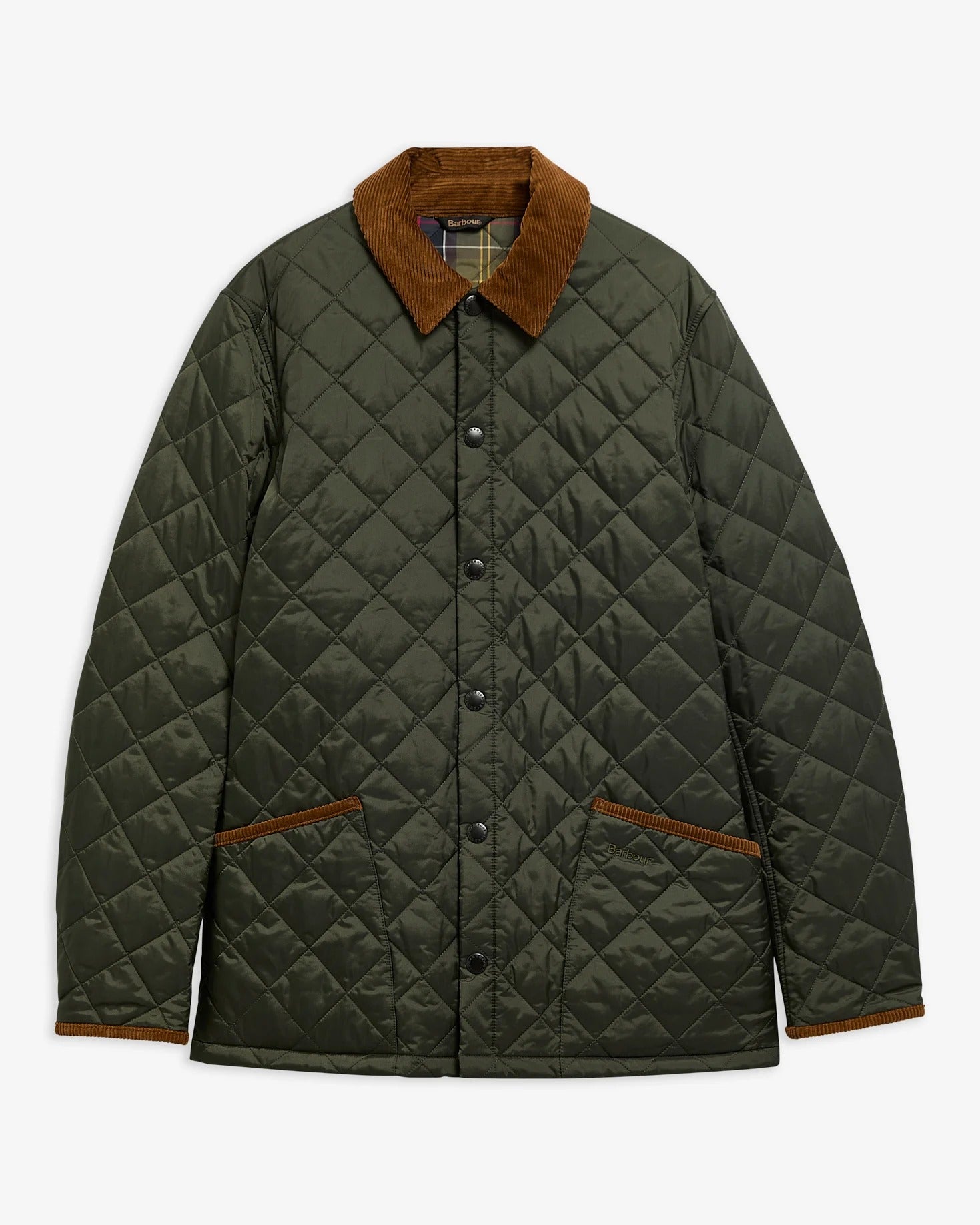 Barbour MQU1911 giacca Heritage Liddesdale Sage trapuntata
