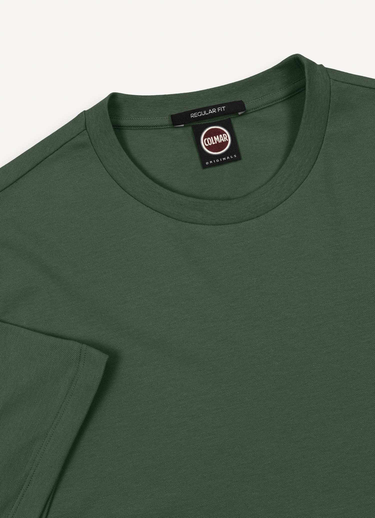 Colmar Start T-shirt uomo verde jeep piquet cotone