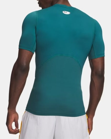 Under Armour HeatGear T-shirt Verde Rack Green