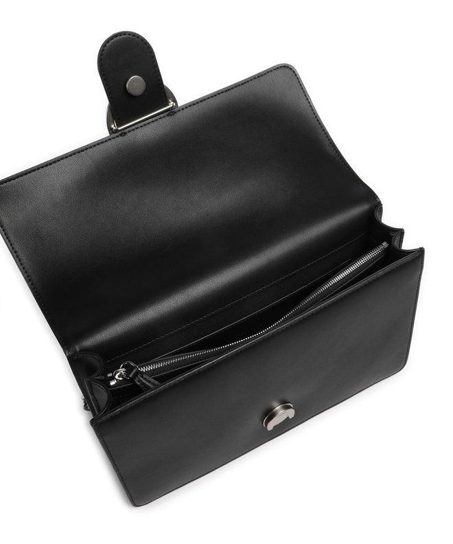 Pinko Love One Classic 105857 A0F1 borsa pelle Nero Old Silver
