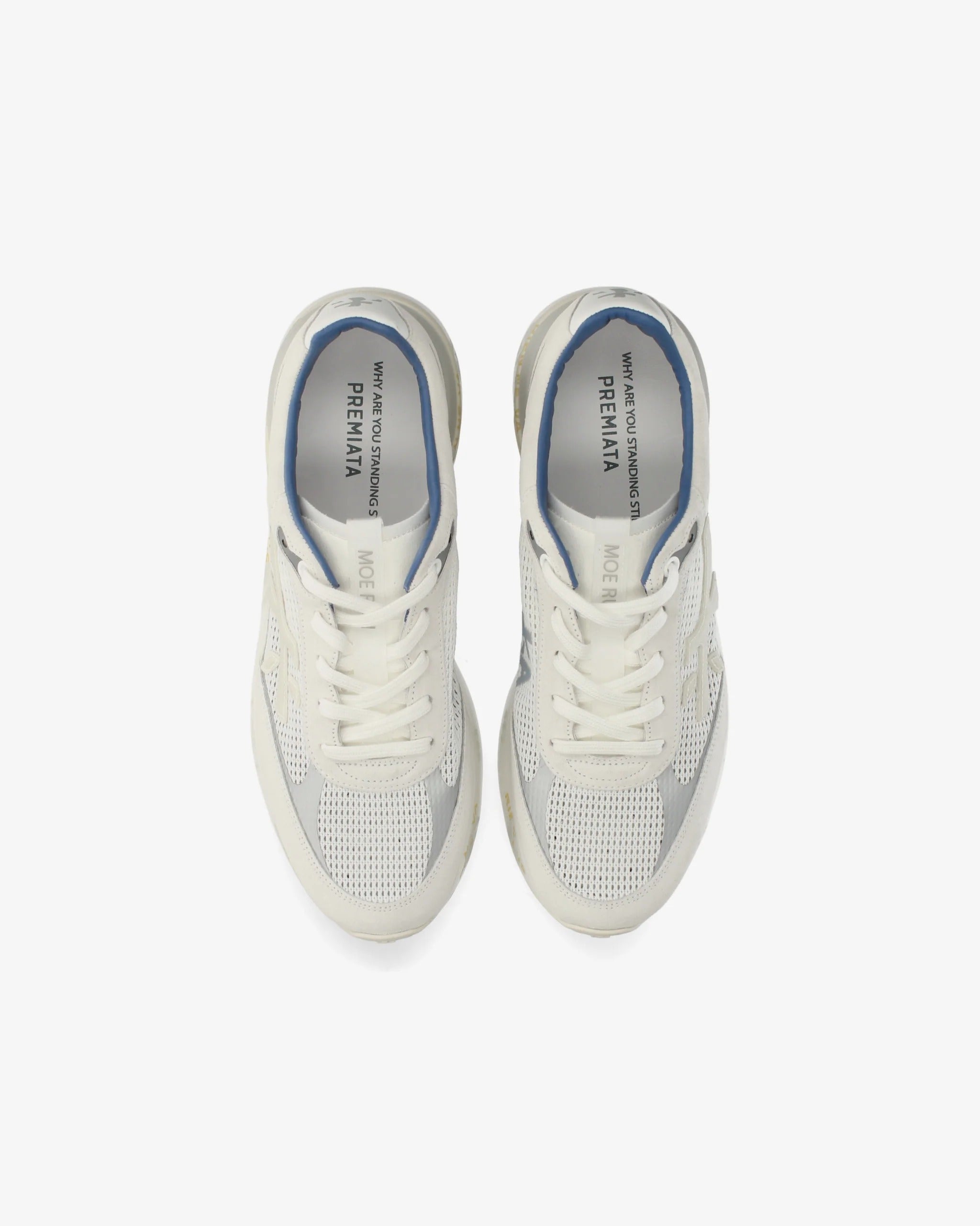 Premiata Moerun 6732 Sneaker Uomo Bianco Grigio